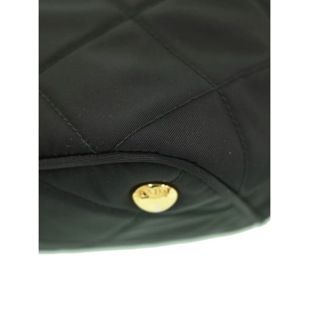 Prada Tessuto Impuntu Quilted Shoulder Bag black - Picture 4 of 9